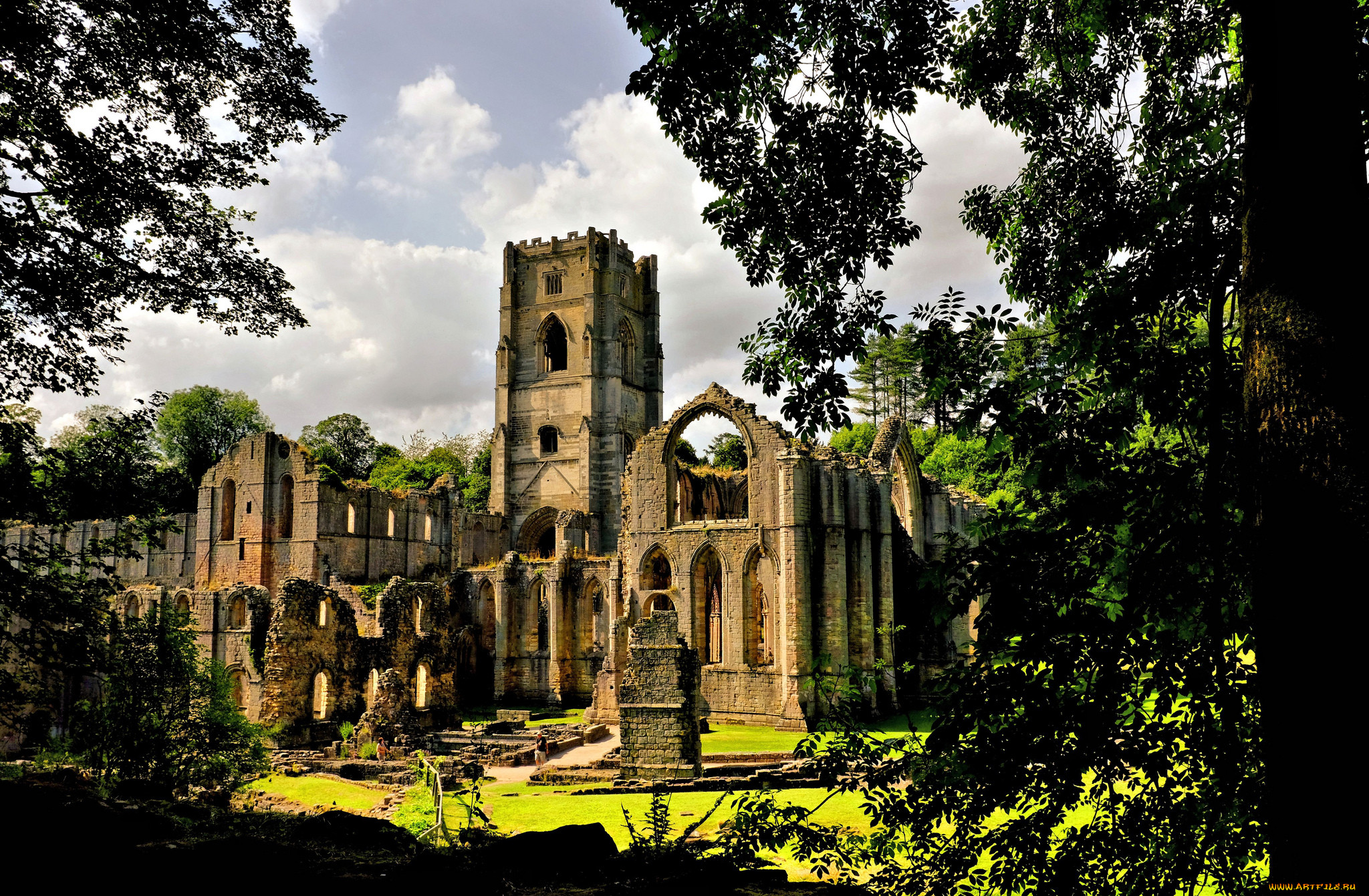 fountains abbey, , - ,   , , 